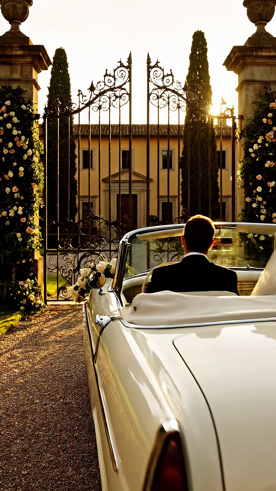 Auto alla villa