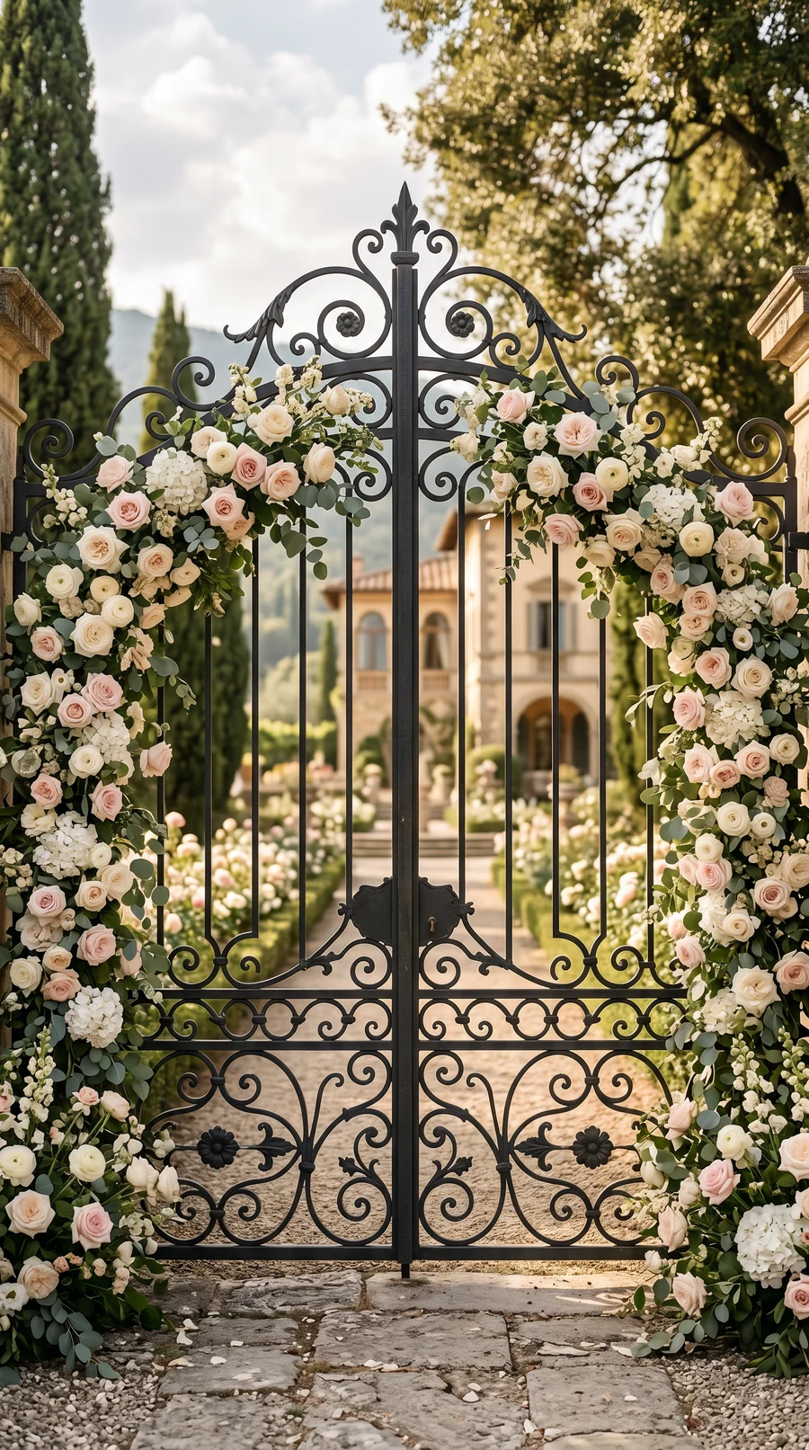Cancello della villa